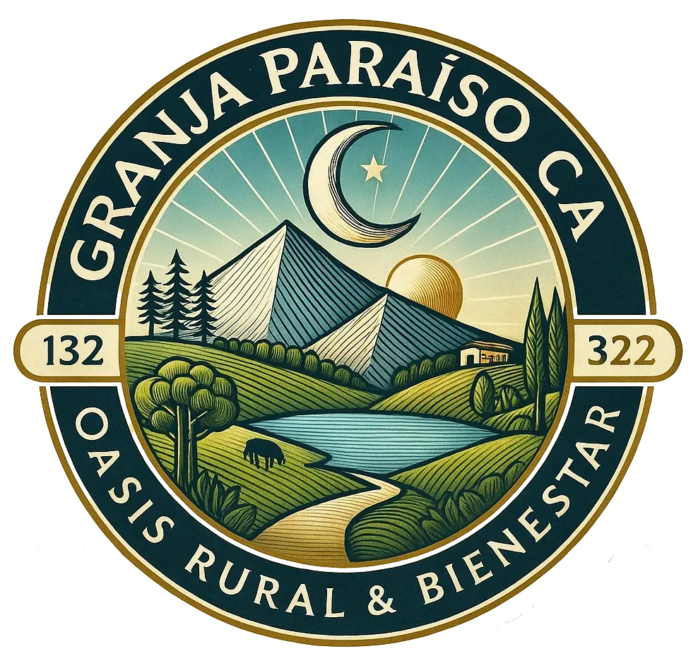 logotipo granja paraiso